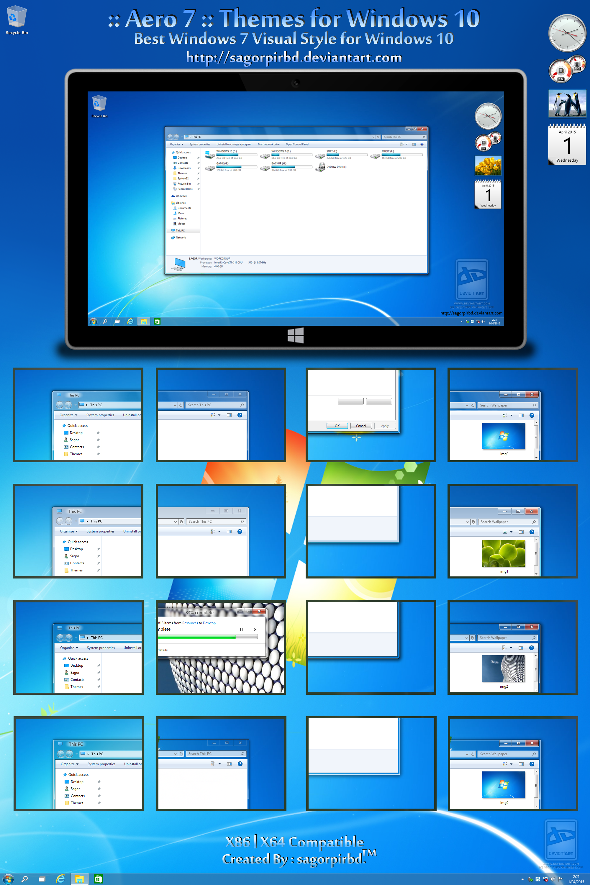 mac os x theme for windows 10 deviantart