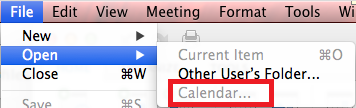 public folder calendar not showing appointments in outlook for mac